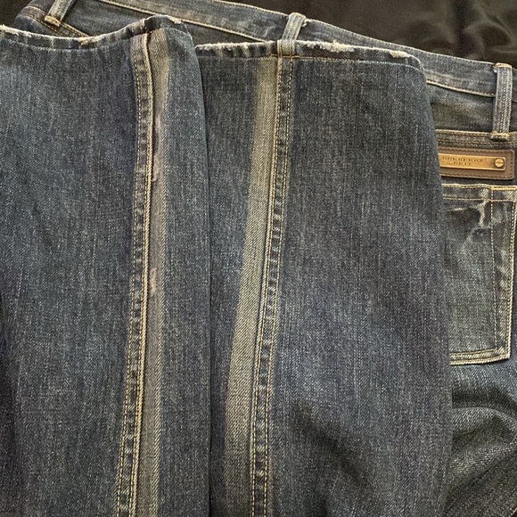 Burberry Brit Unisex Iconic 💯 Cotton Straight Leg Boot Cut Jean Size 29 R - Picture 16 of 16